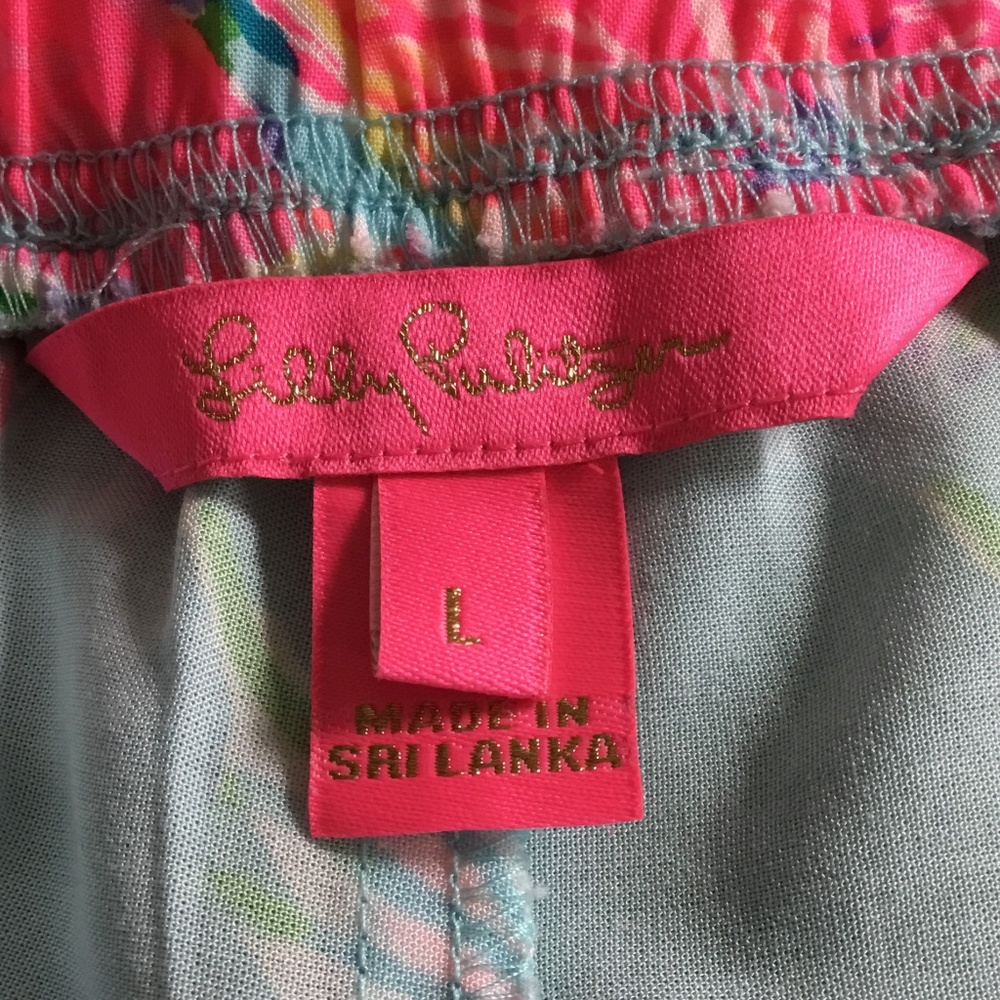 Lilly Pulitzer Colorful Wide Leg Pants - Picture 11 of 16